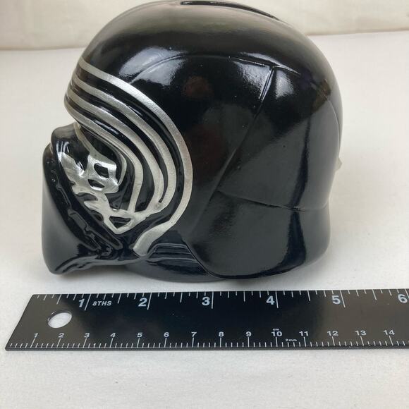 Zak Designs Star Wars Kylo Ren & Phasma Storm Trooper Helmet Ceramic Coin Bank - Picture 5 of 16